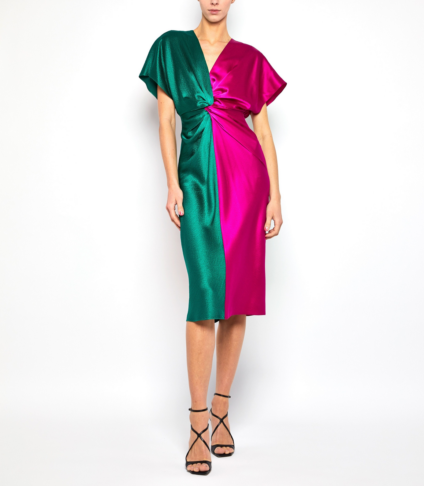 Jackie Twist Front Dress
