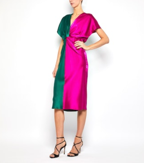 Jackie Twist Front Dress