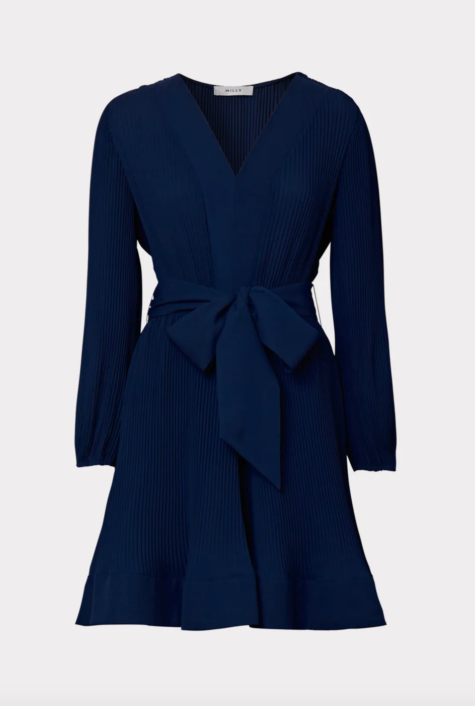 Liv Solid Pleat Dress