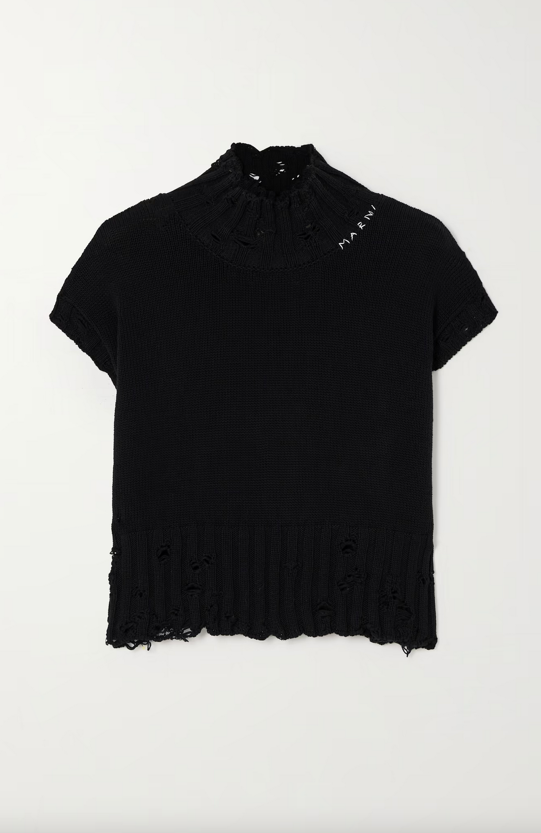 Distressed Slvls Sweater