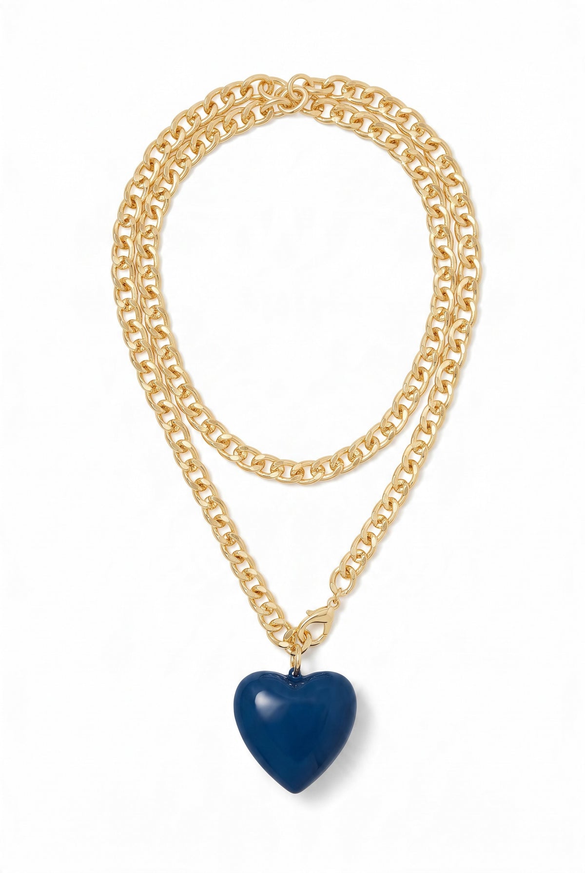 Puffy Heart Necklace