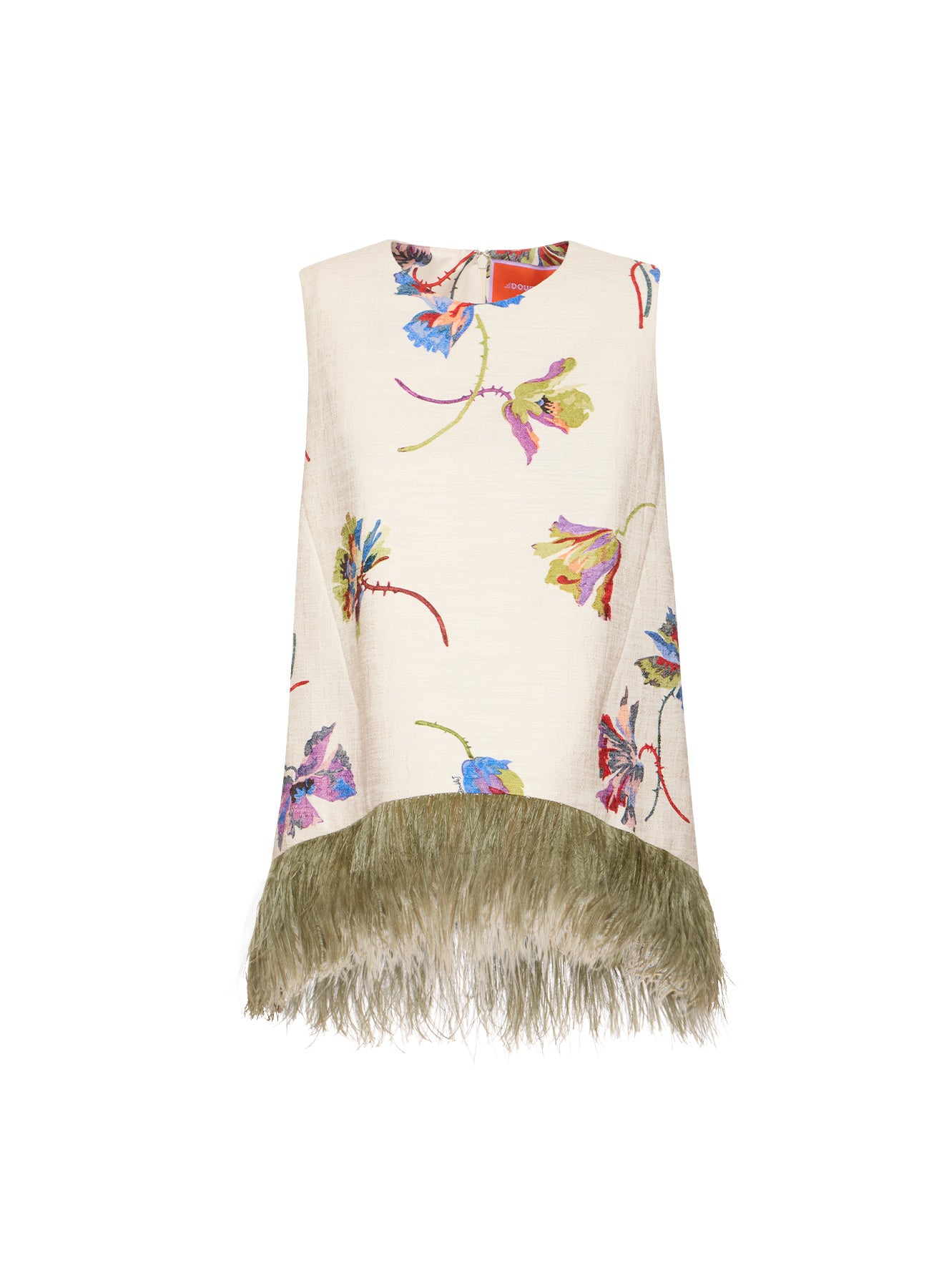 Scala Feathered Top