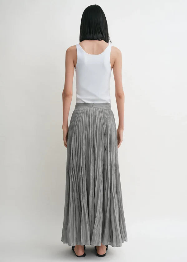 Crinkled Plisse´ Skirt