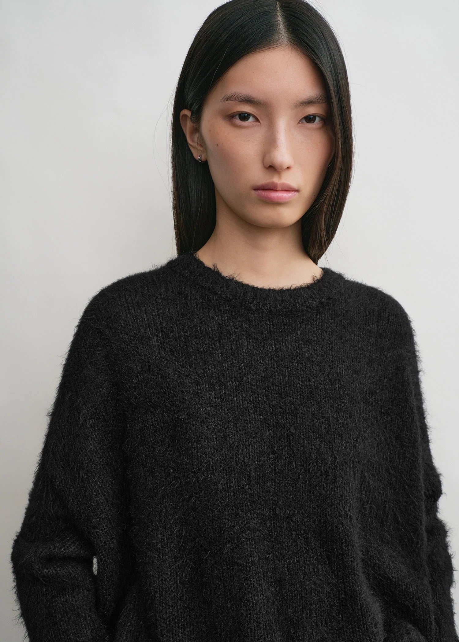 Boxy Silk Knit Top
