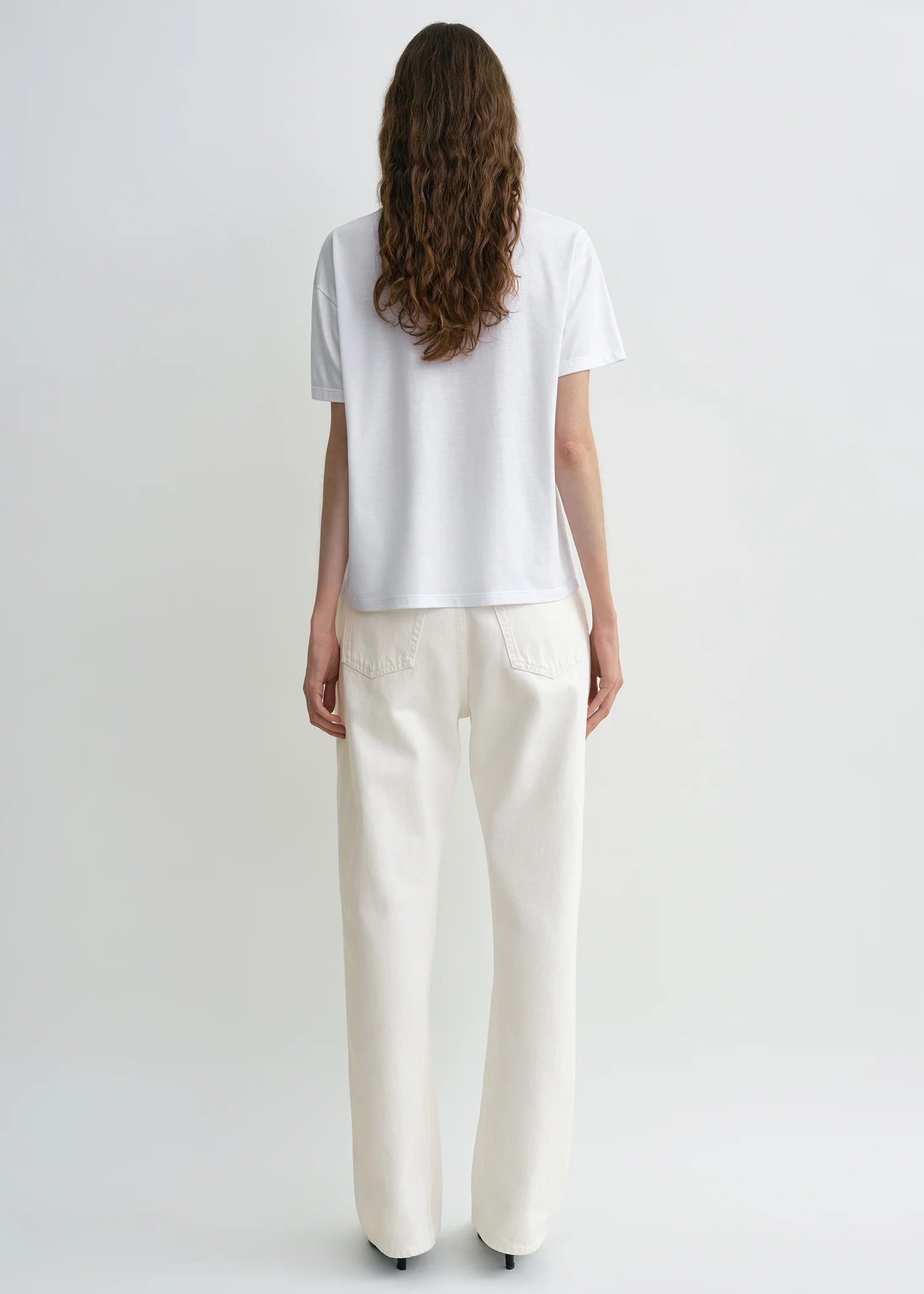 Twisted Seam Denim Full Length