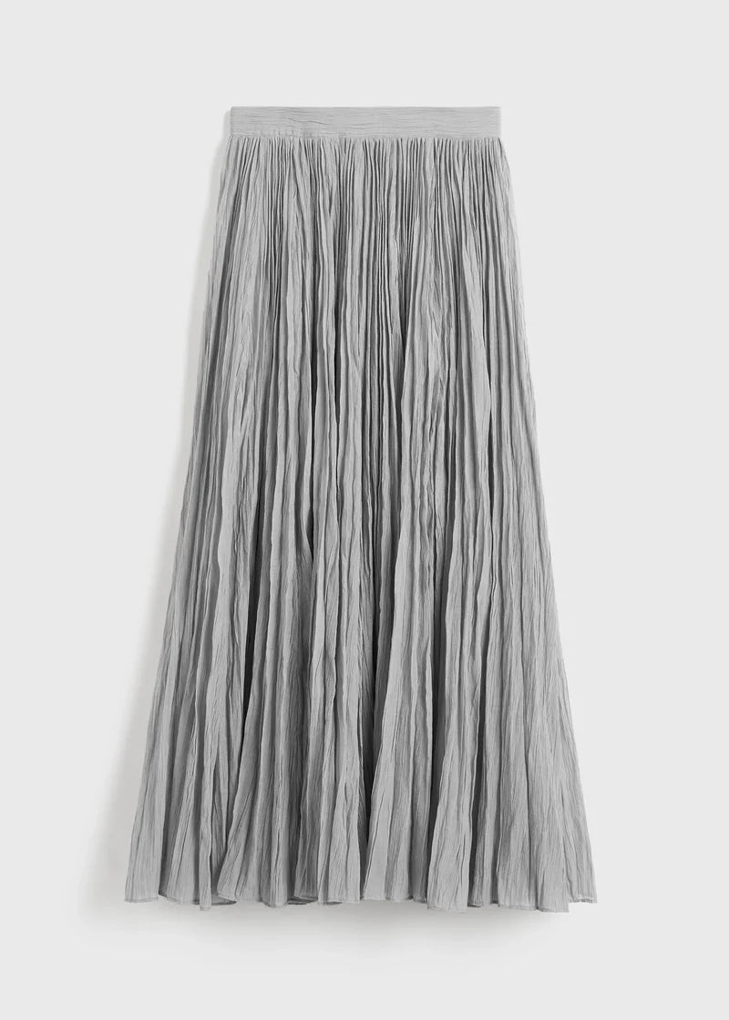 Crinkled Plisse´ Skirt