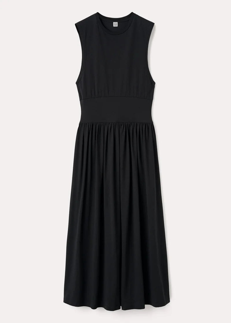 Sleeveless Cotton Tee Dress