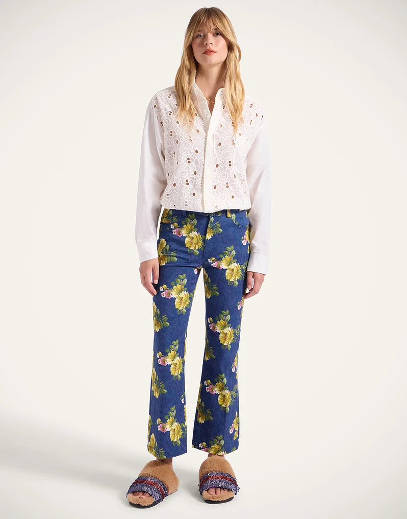 The Cropped Flare Jean