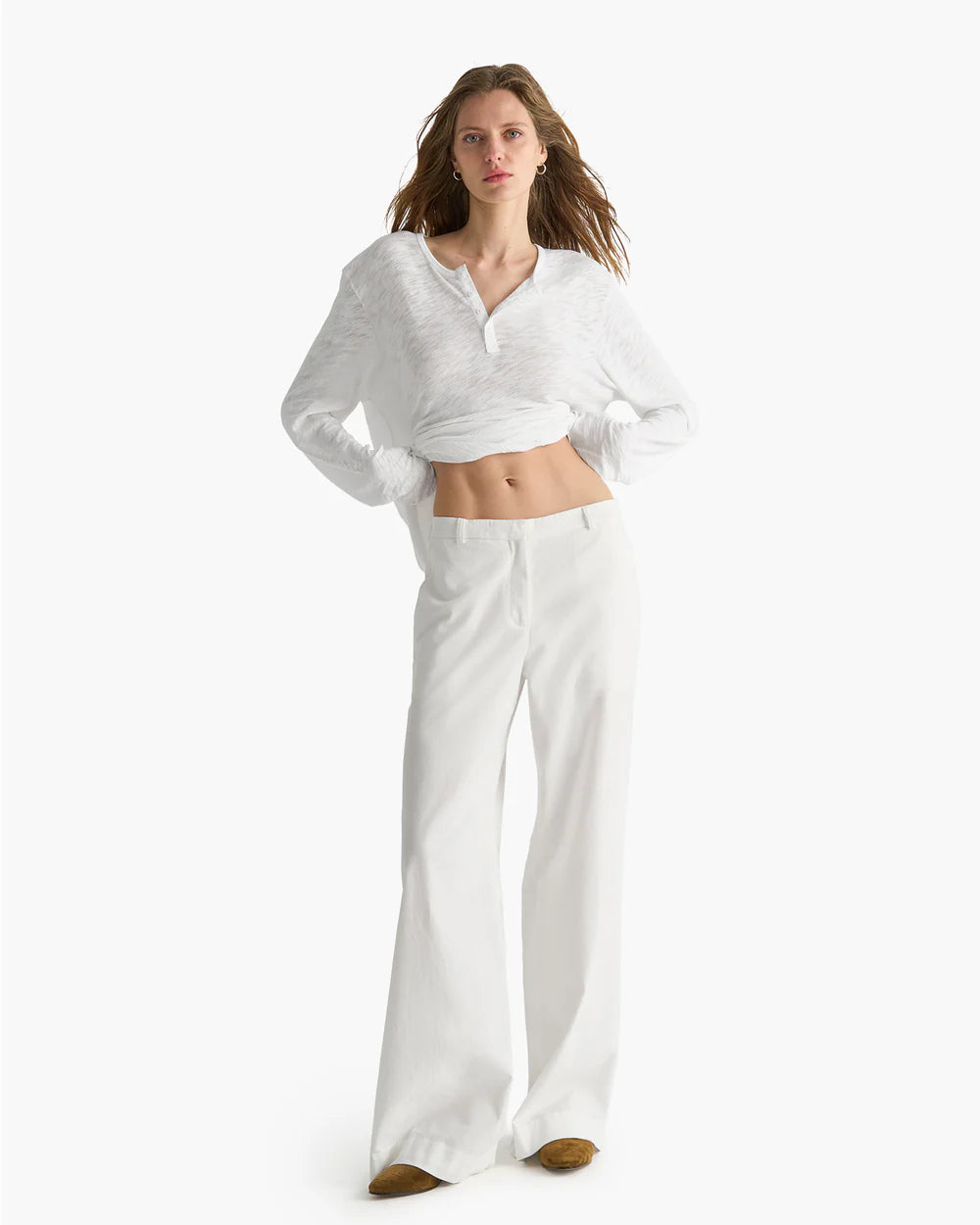 Corduroy Wide Leg Pant