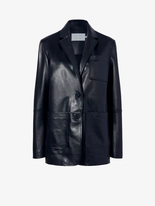 Tesema Blazer in Leather
