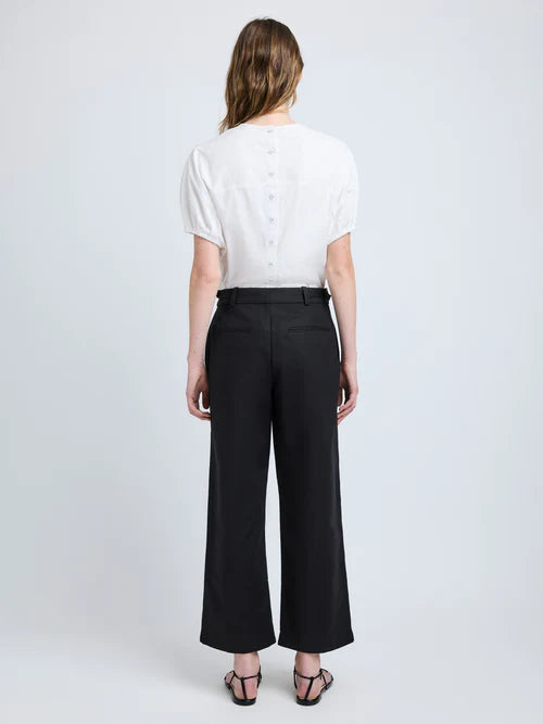 Haleigh Top in Cotton Sateen
