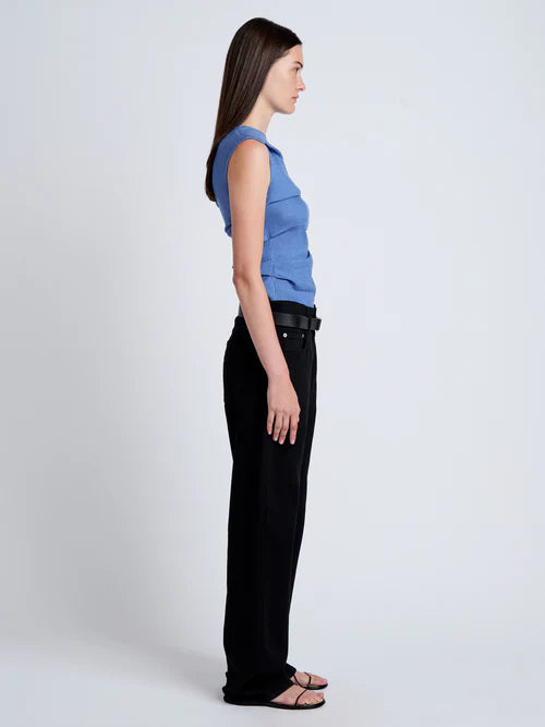 Anoushka Top in Linen Slub