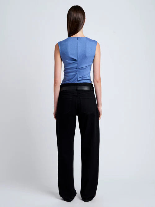 Anoushka Top in Linen Slub