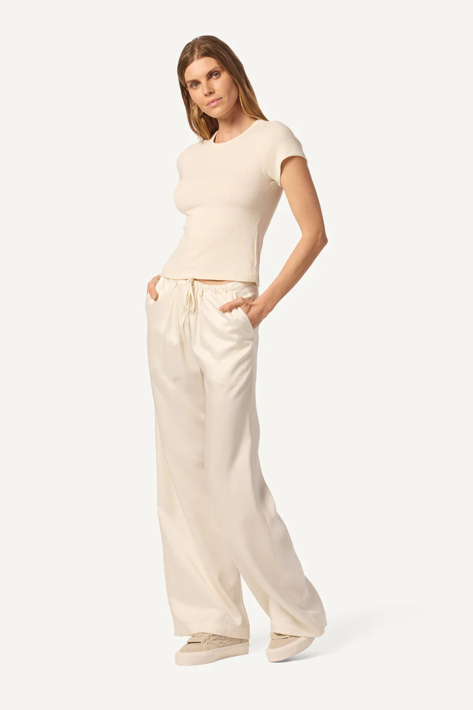 Gemma Pull On Straight Leg Pant