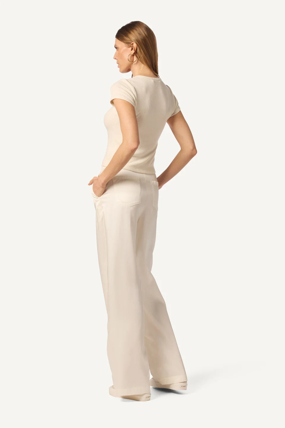 Gemma Pull On Straight Leg Pant