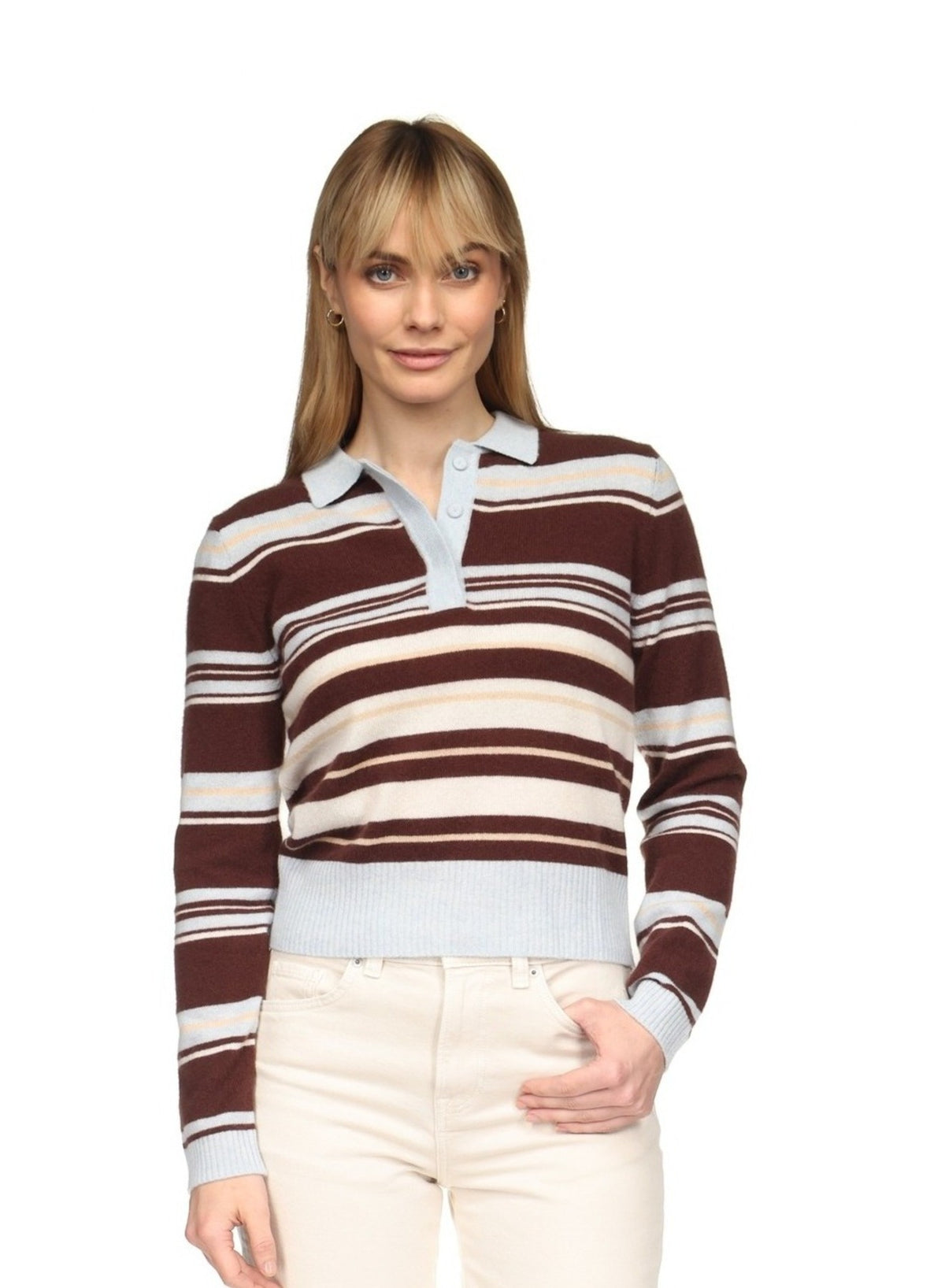 Slim Fit Stripey Polo Shirt