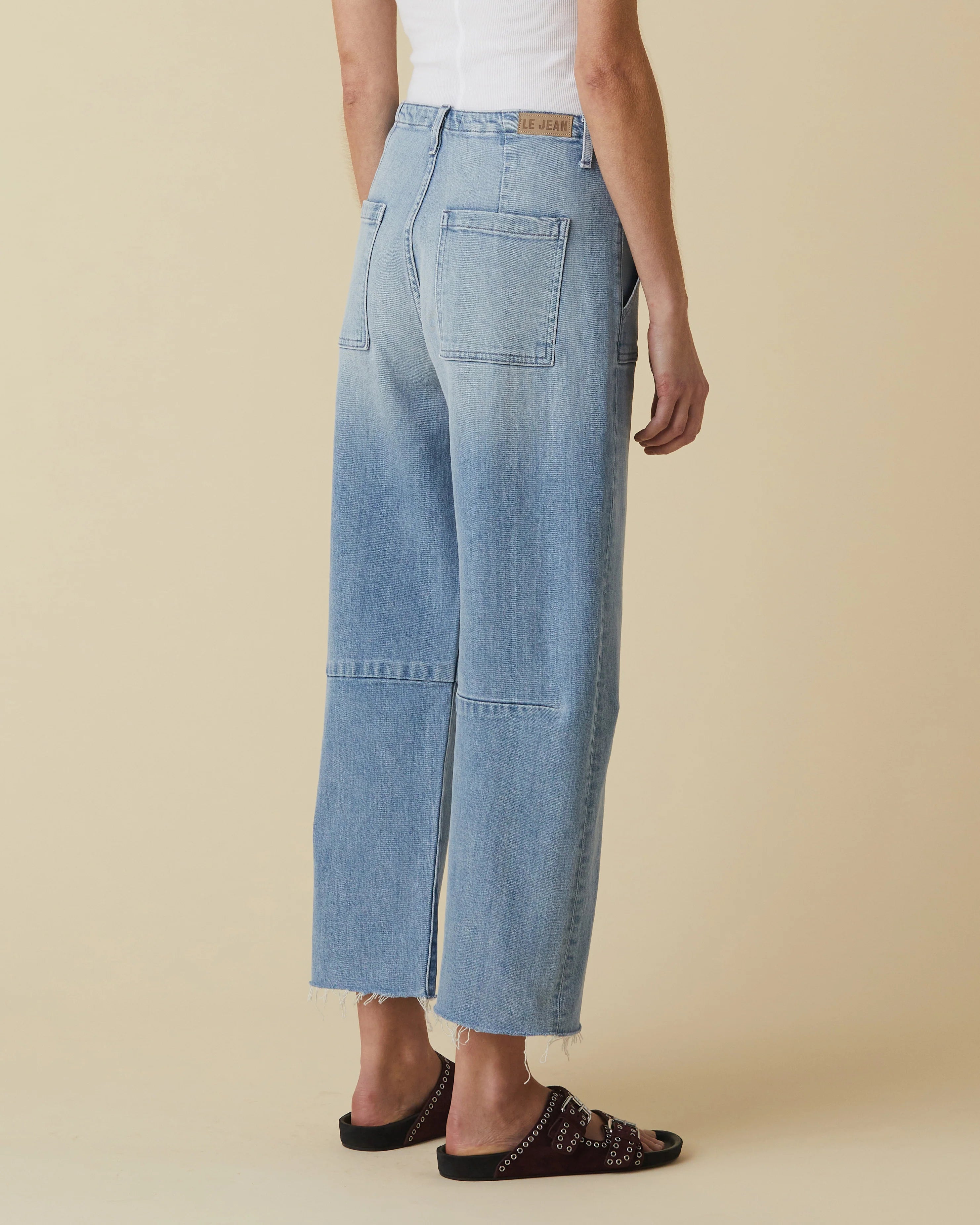 Utility Soft Barrel Jean