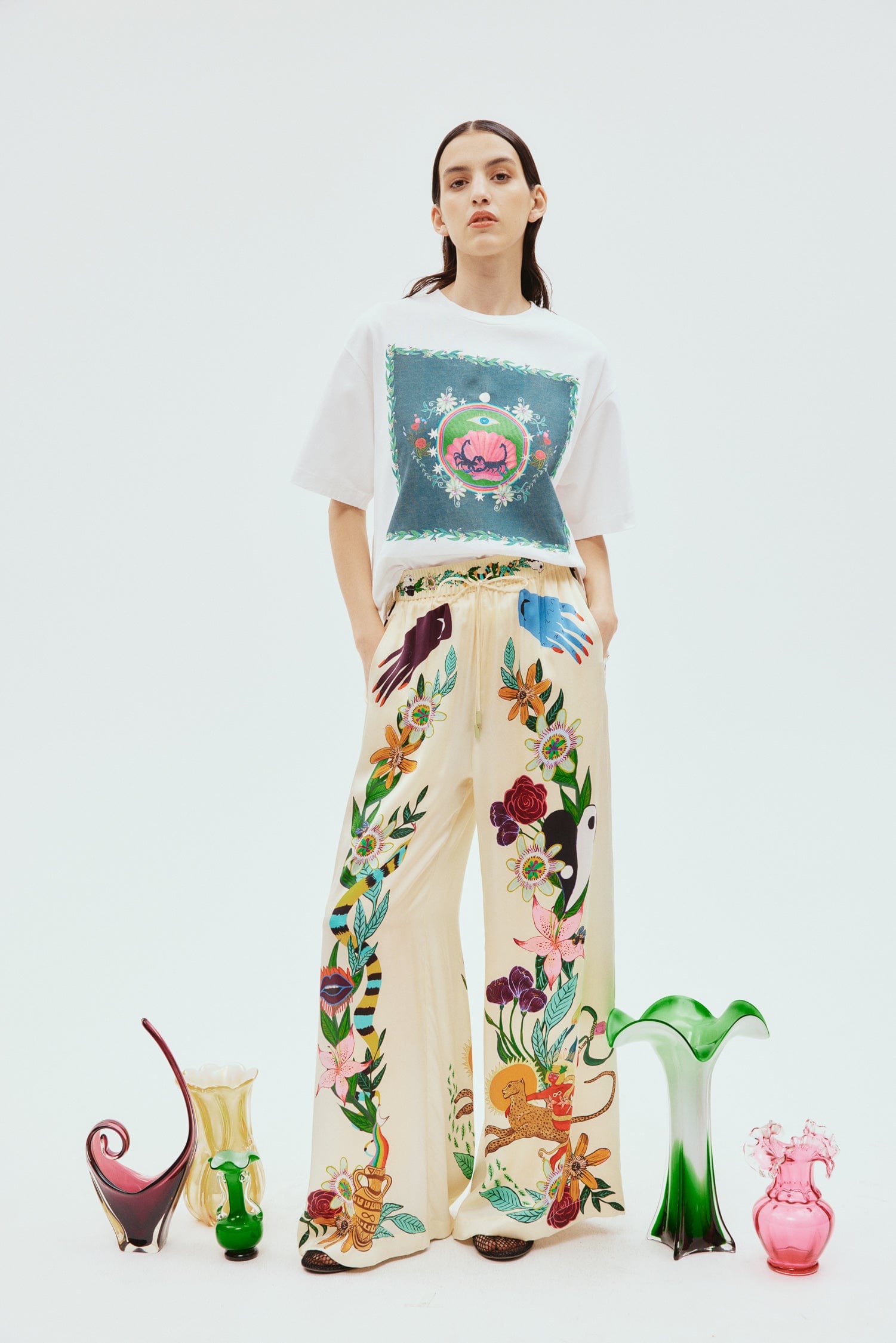 Meagan Silk Pant