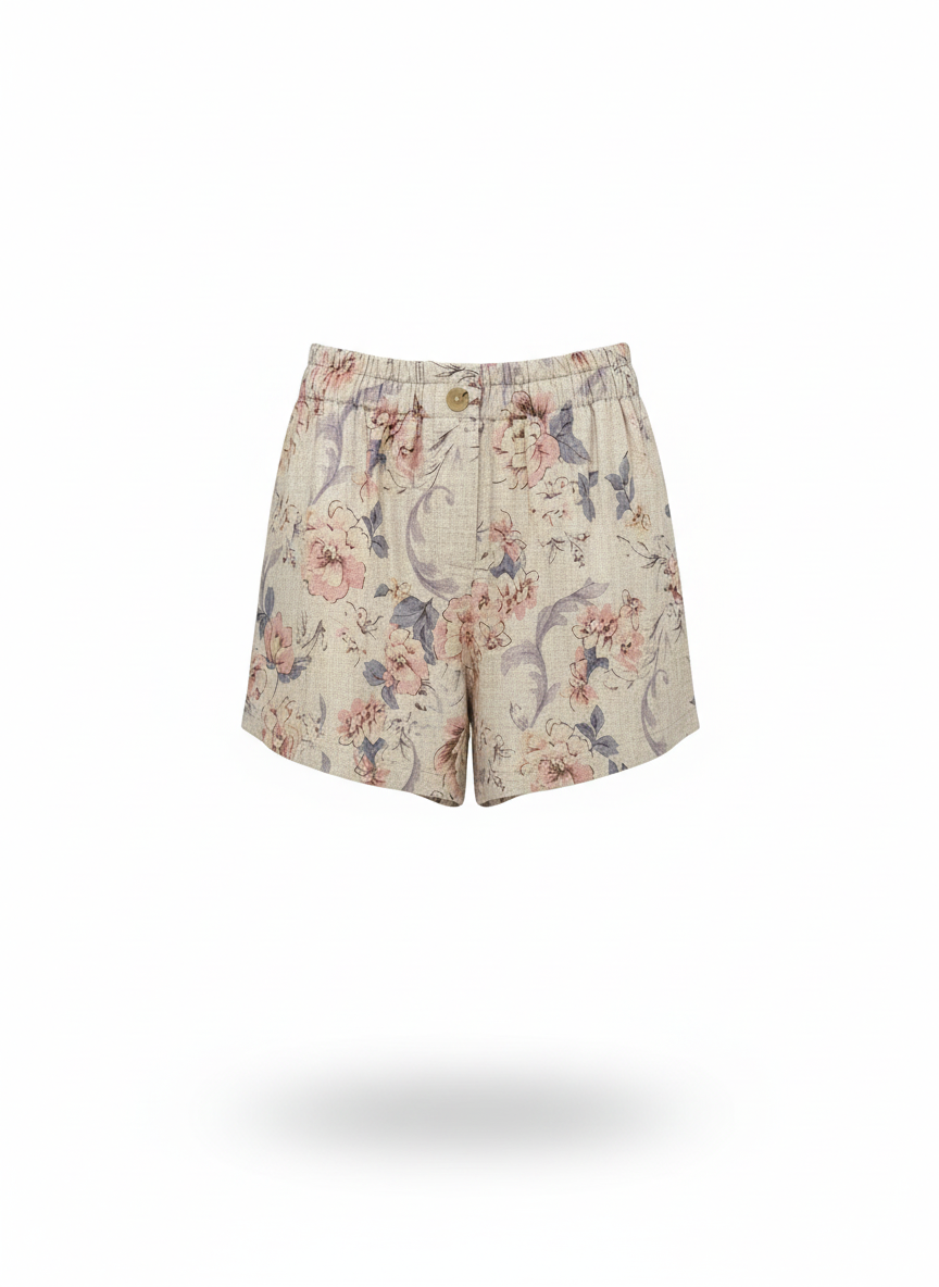 Hopsack Bermuda Pants