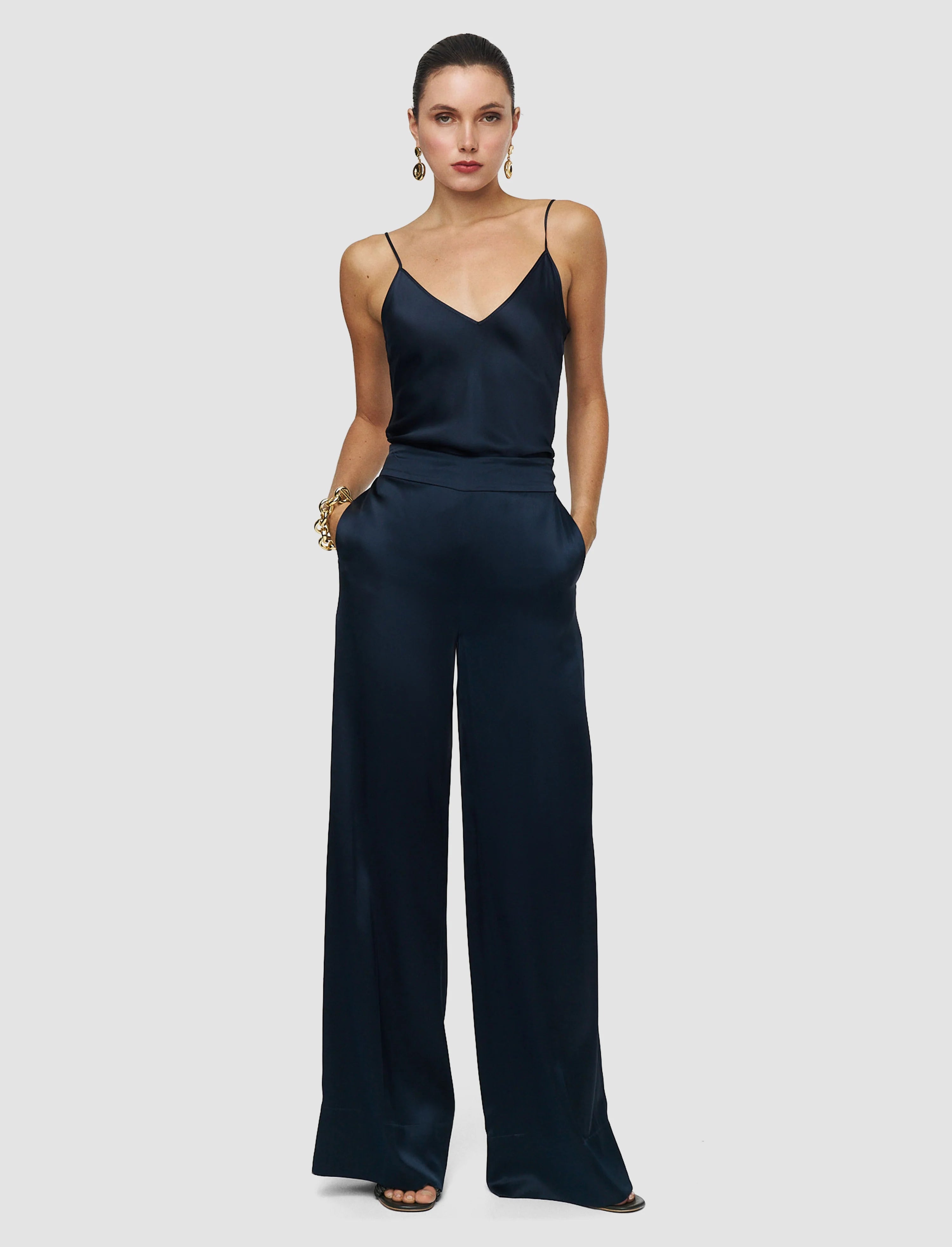 Dijon Silk Satin Pant