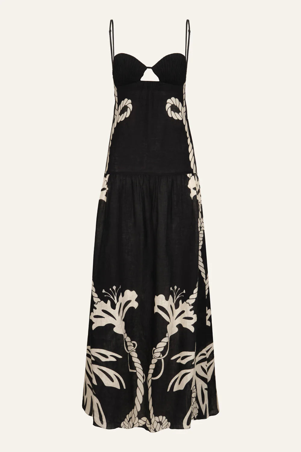 Enlightened Sailor Maxi Dress