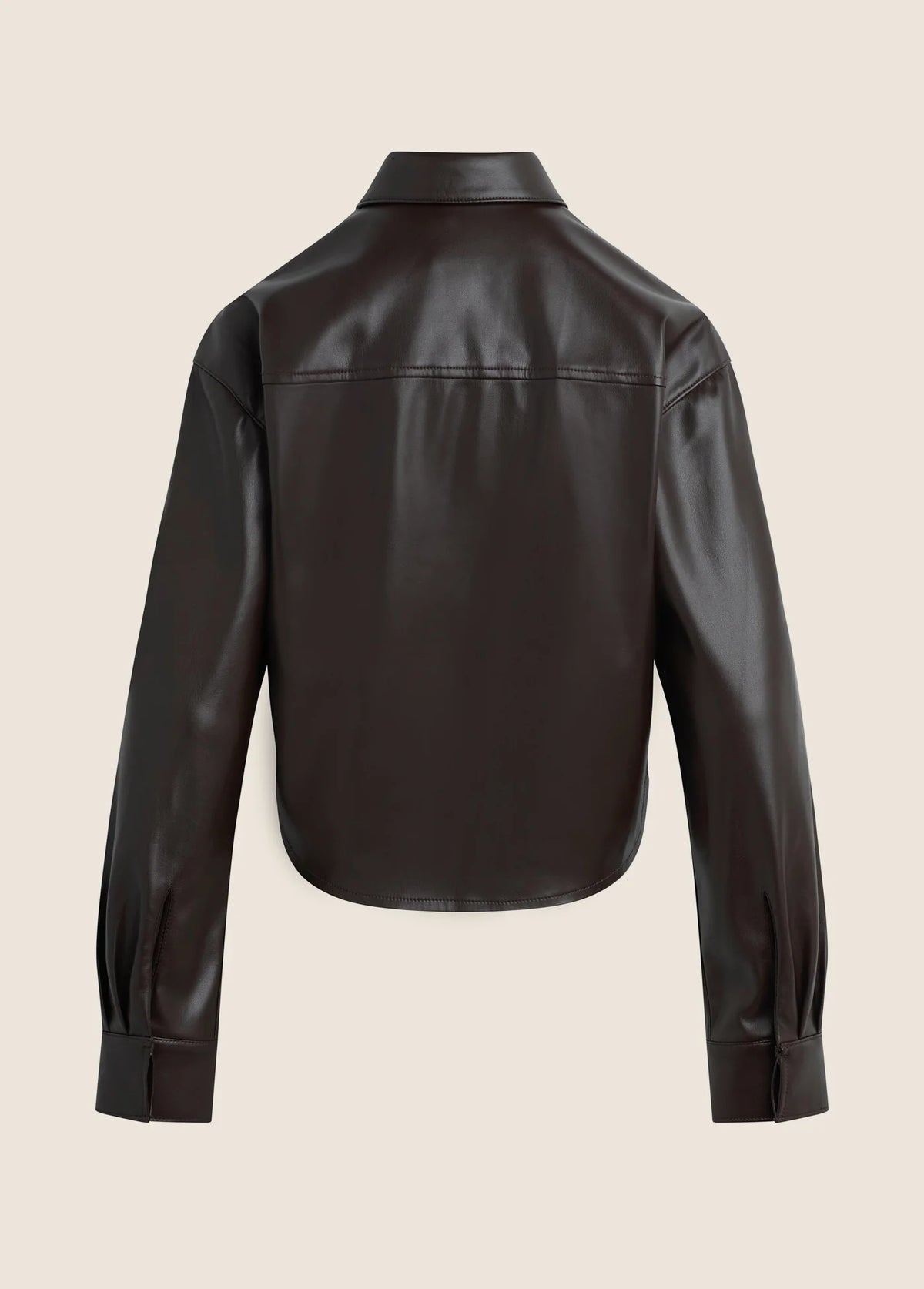 The Vegan Cropped Brady Shirt