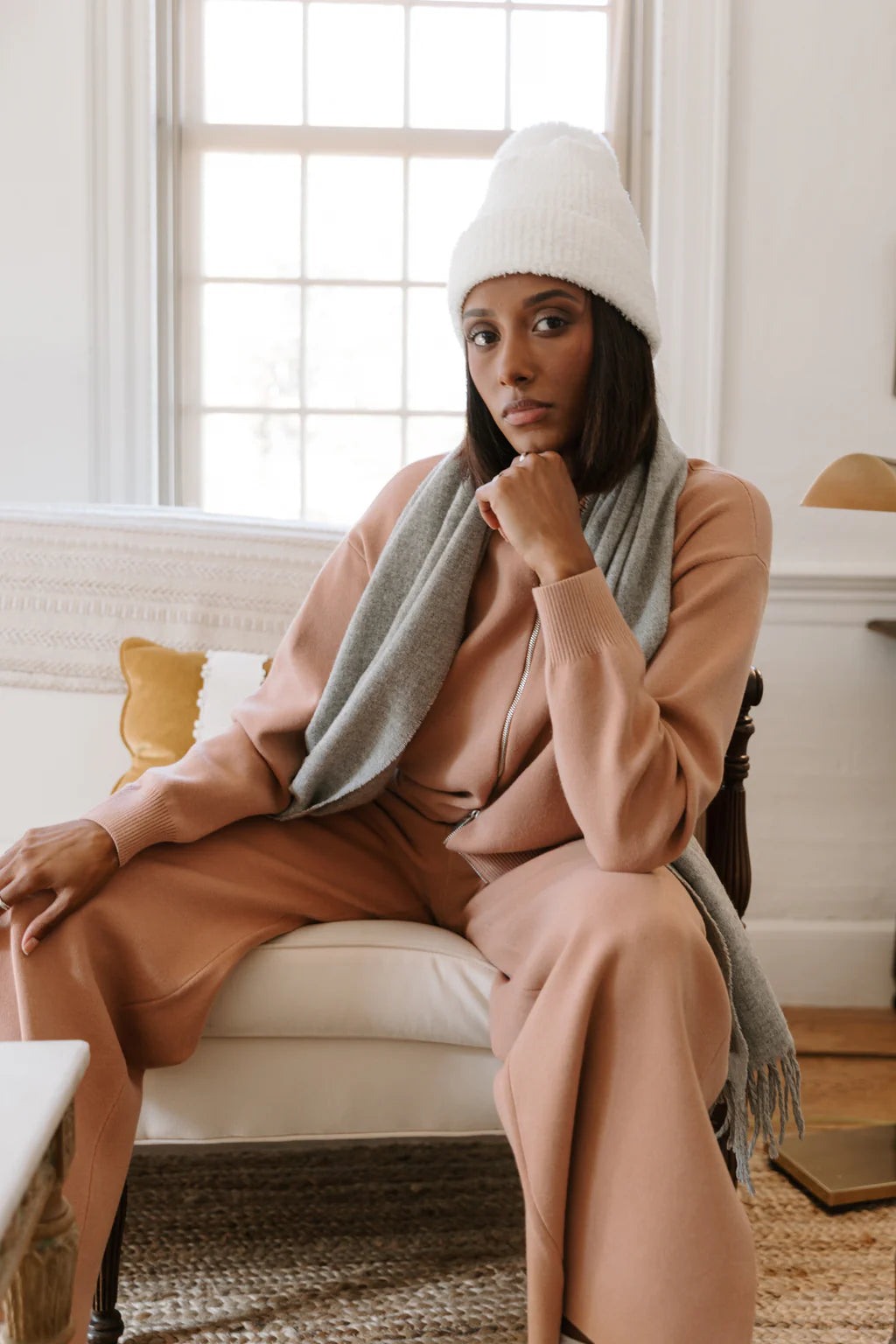 The Sweater Wide Leg Pant