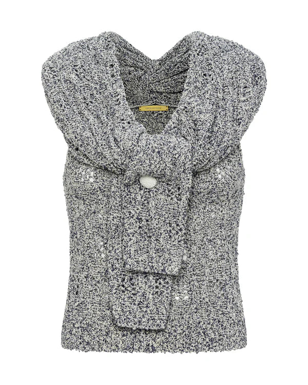 Clarissa Shoulder Wrap Sweater
