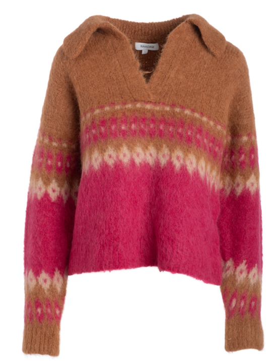 Luxe Brushed Polo Sweater