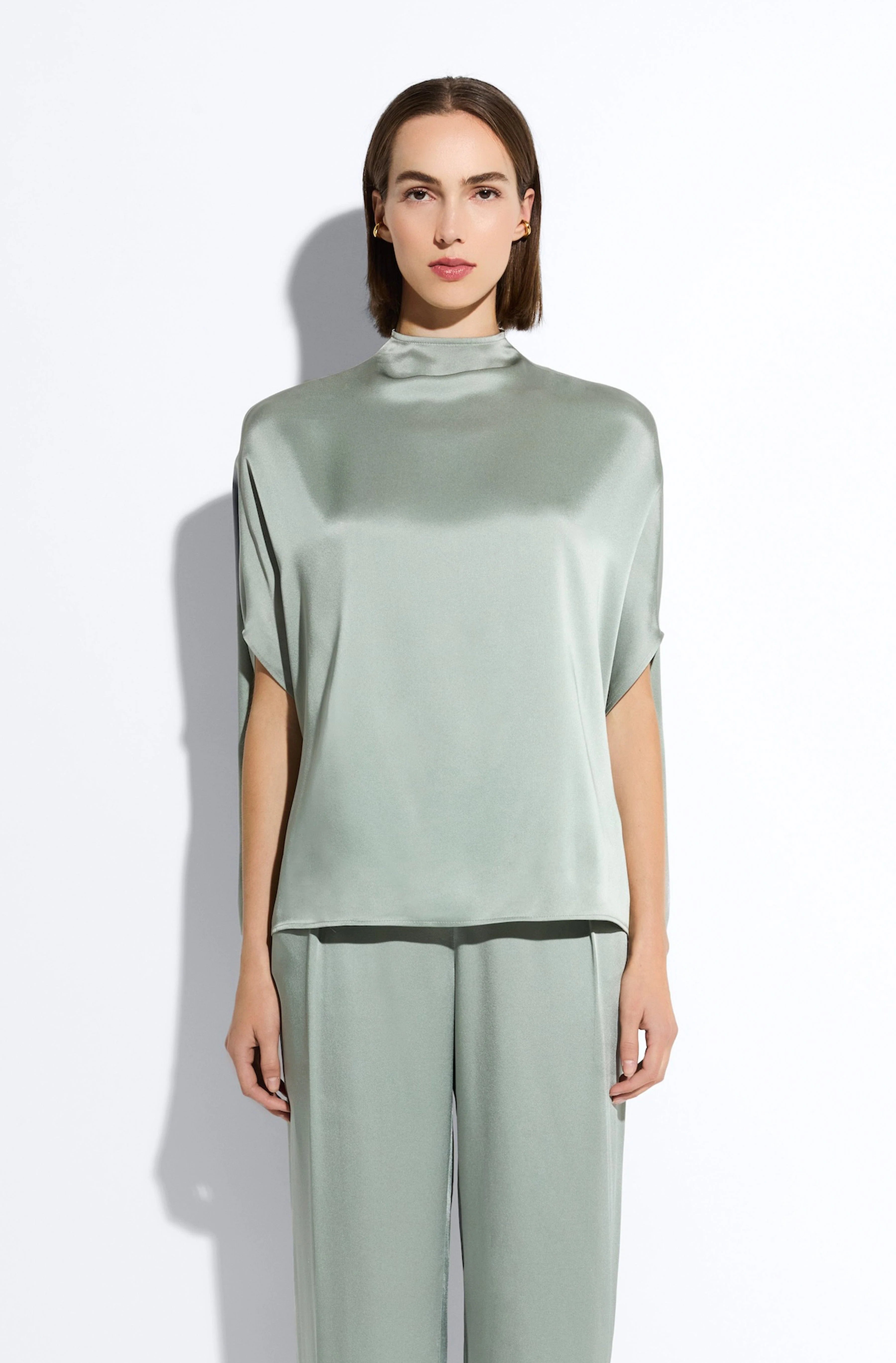 Organic Silky Twill Cape Tee