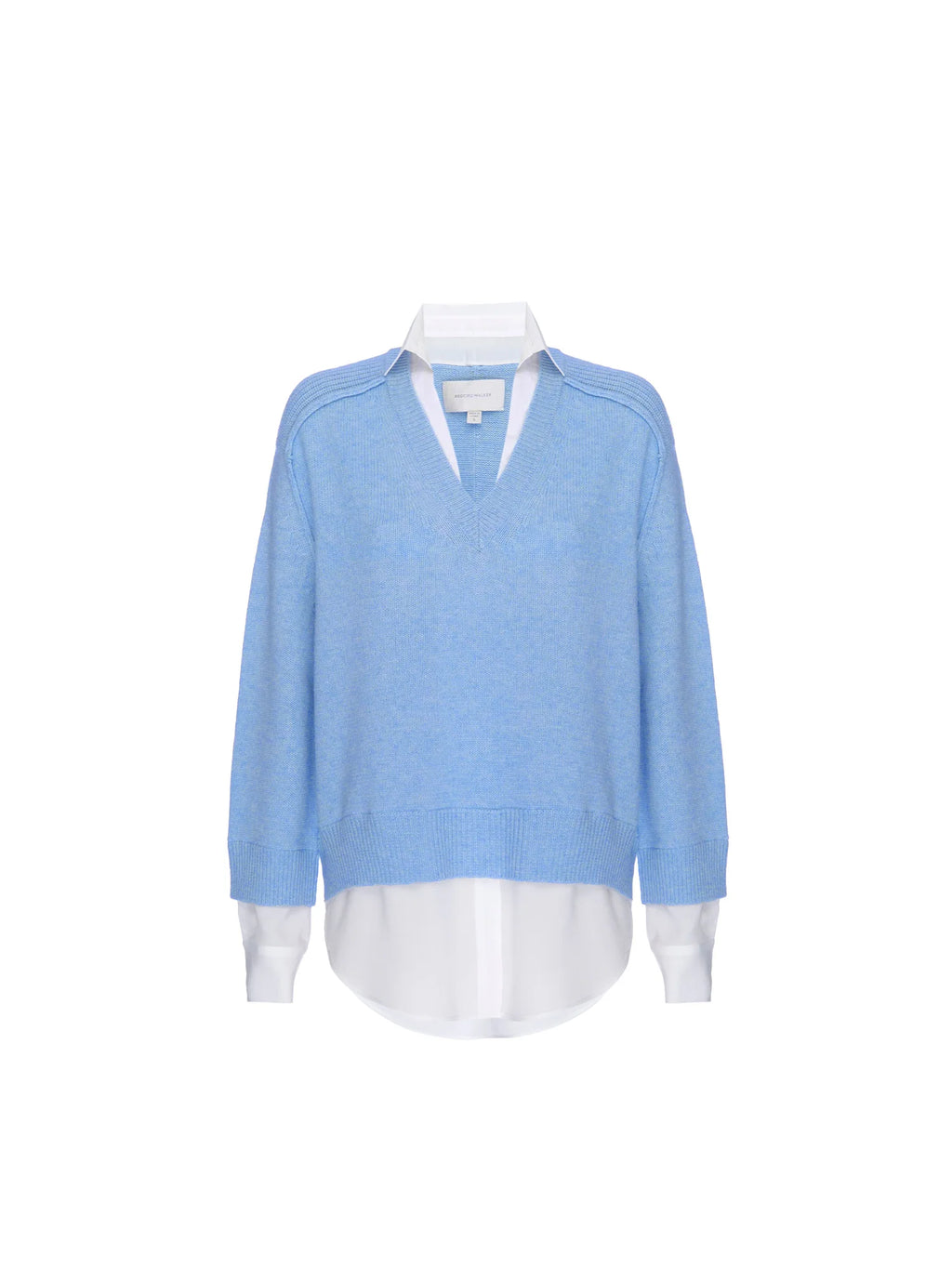 V-Neck Layered Pullover