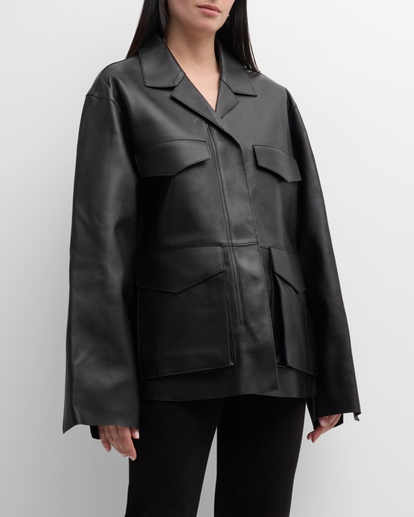 Army Leather Jacket
