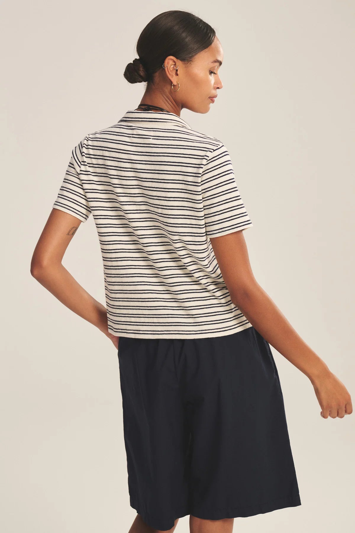 Perrin Collared Top
