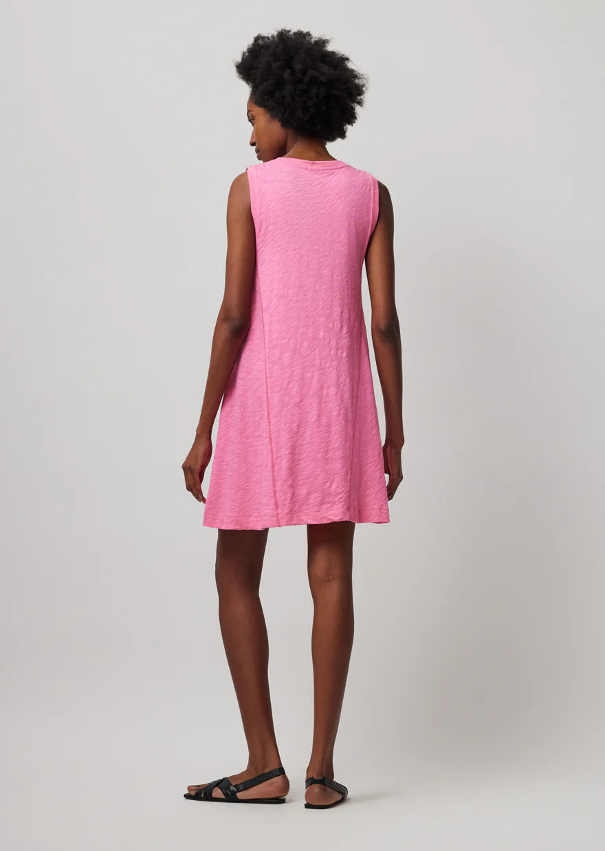 Slub Jersey Swing Dress
