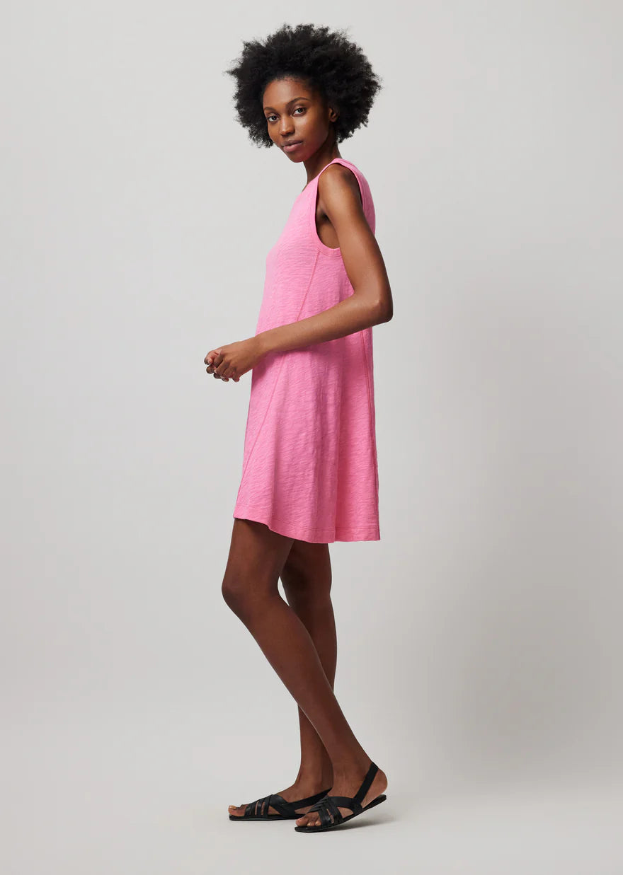 Slub Jersey Swing Dress