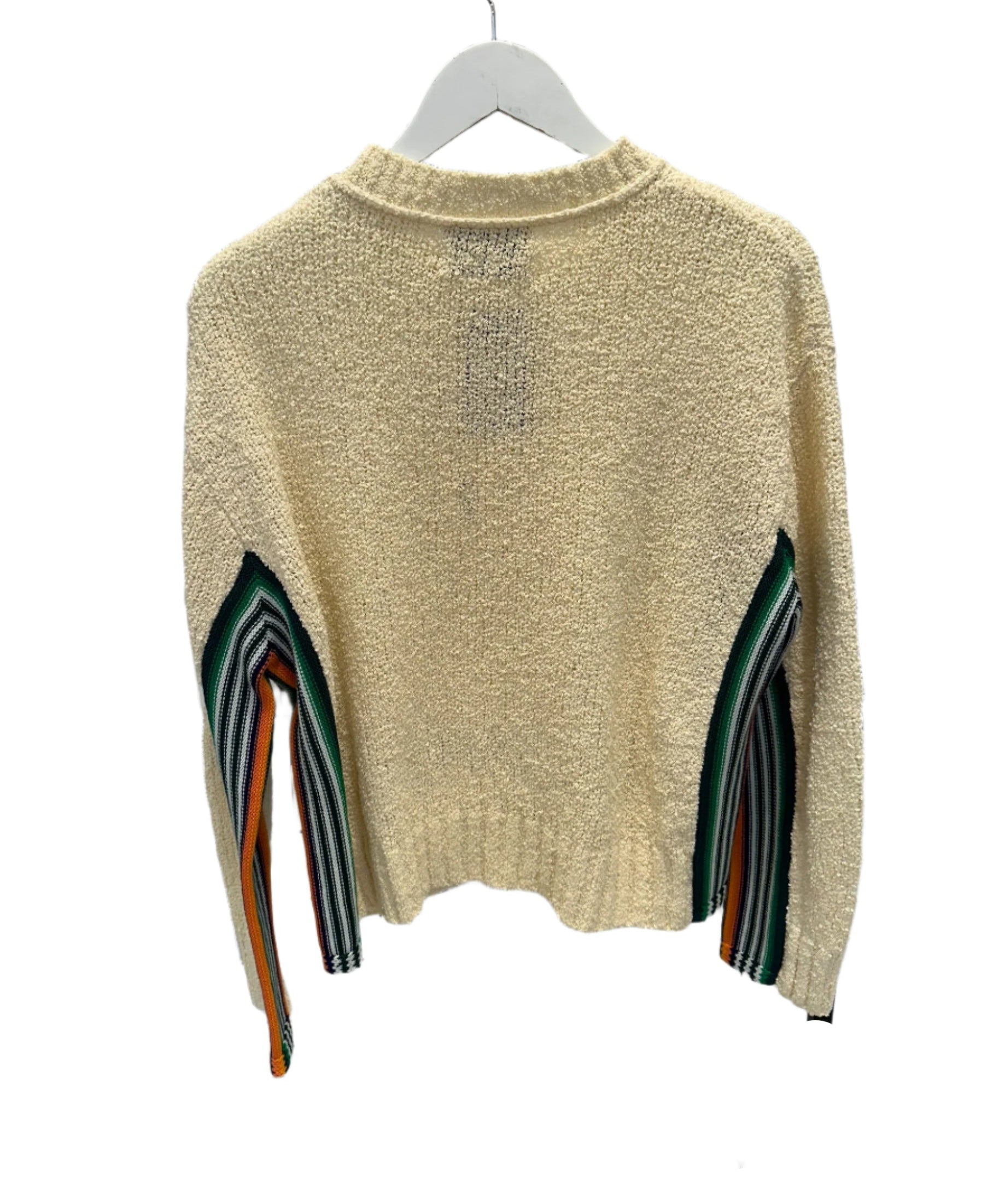 Boucle Relaxed Crewneck Sweater