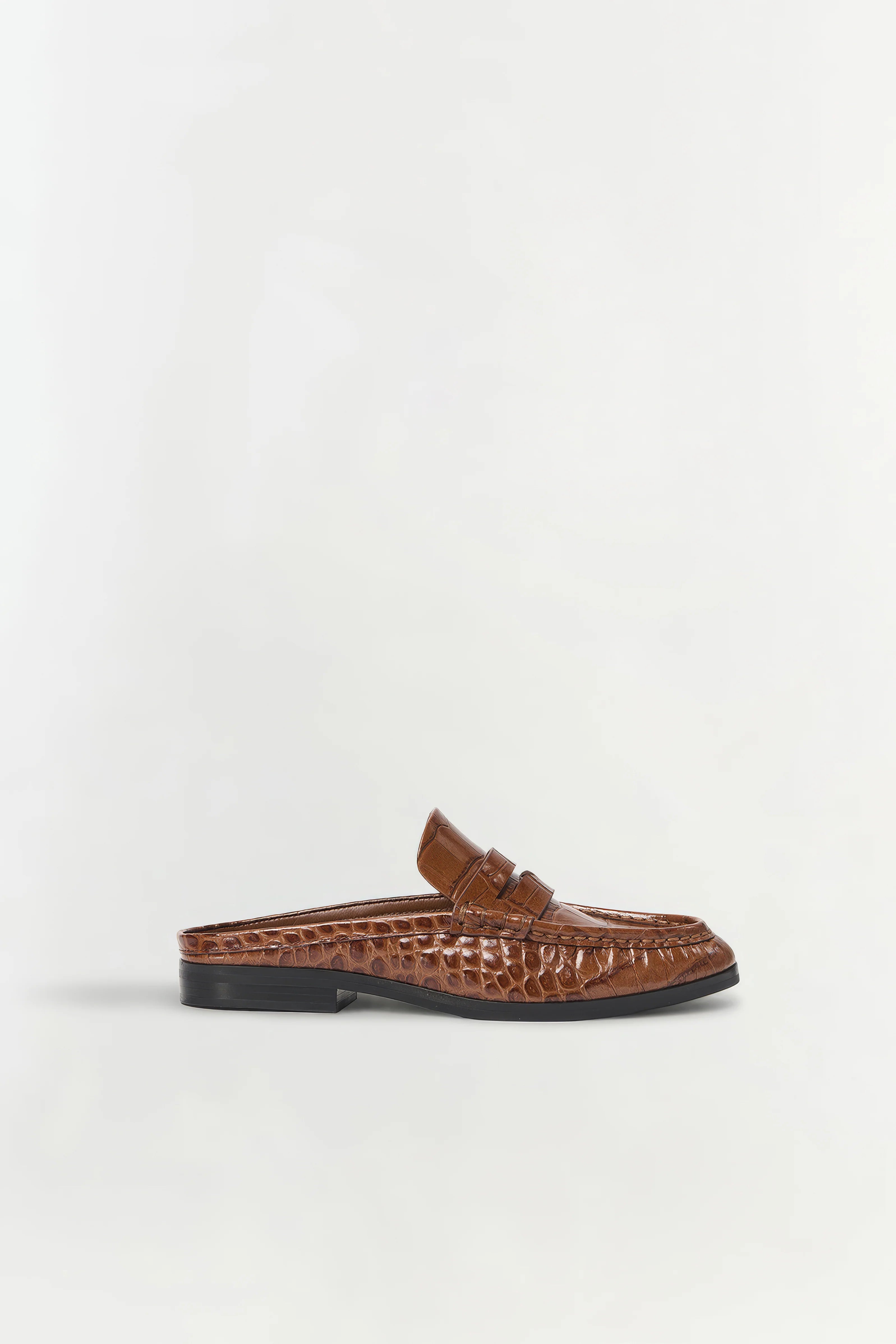 Dean Leather Loafer Mule