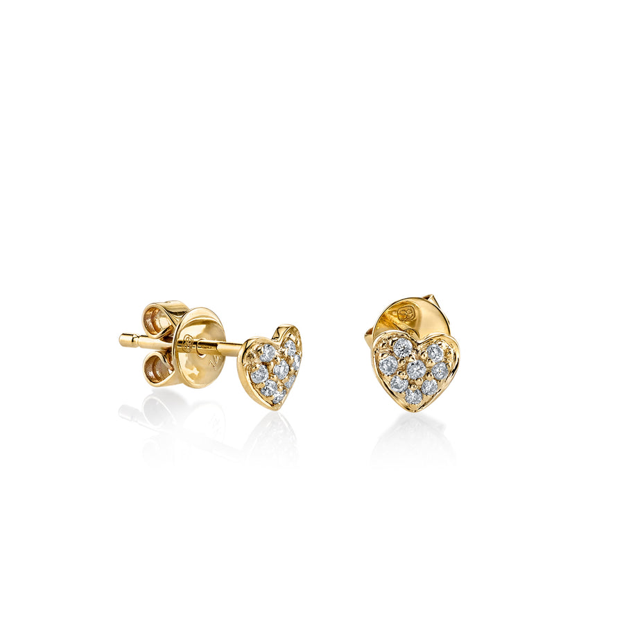 Baby Heart Stud Earrings