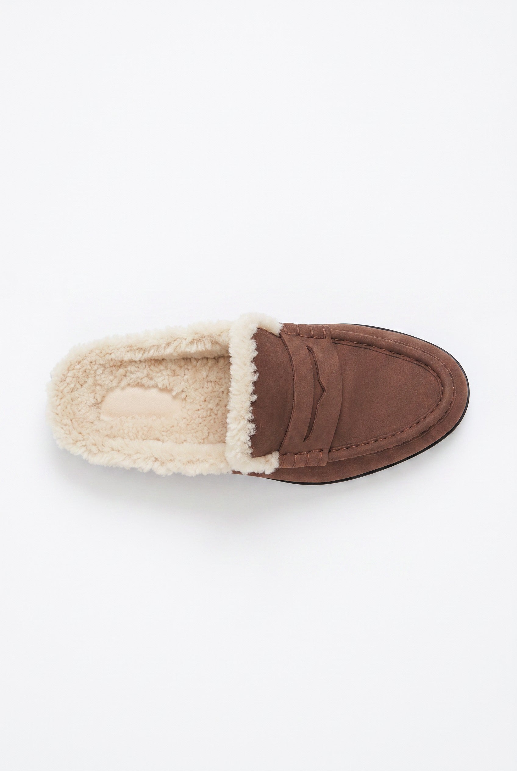 Dean Shearling Loafer Mule