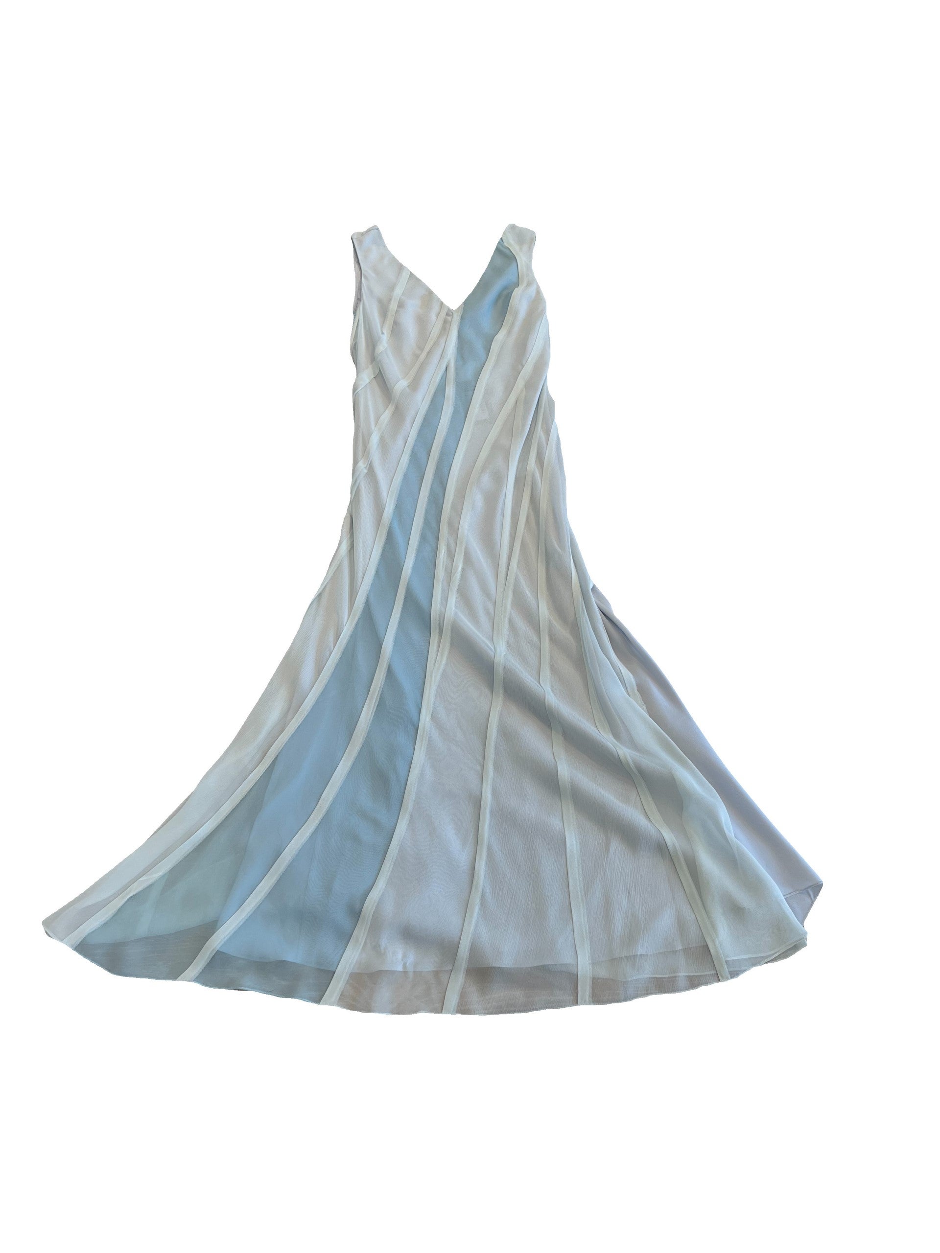 Wave Panel Maxi Dress