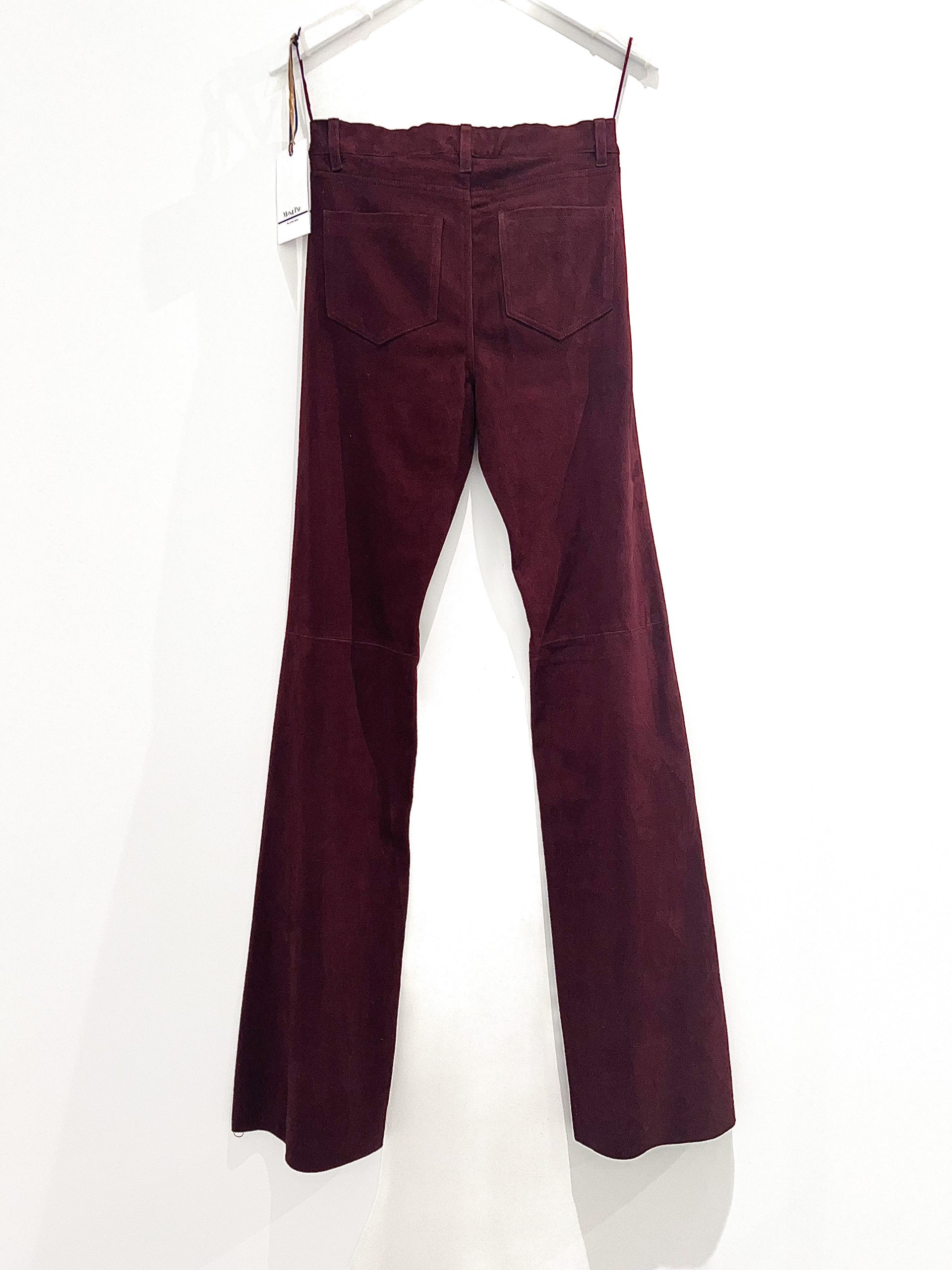 Flare Suede Pant