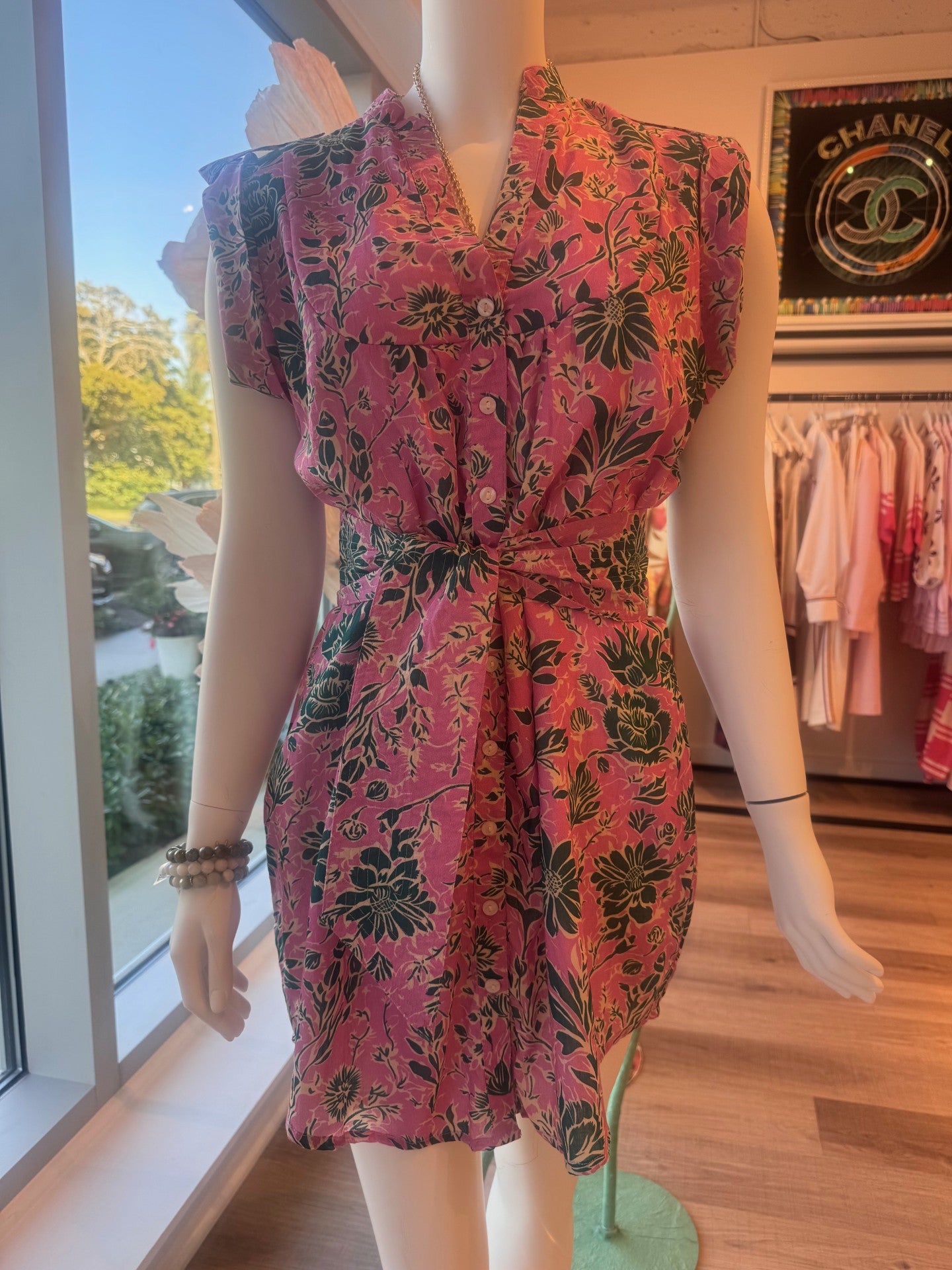 Kat Belted Mini Dress