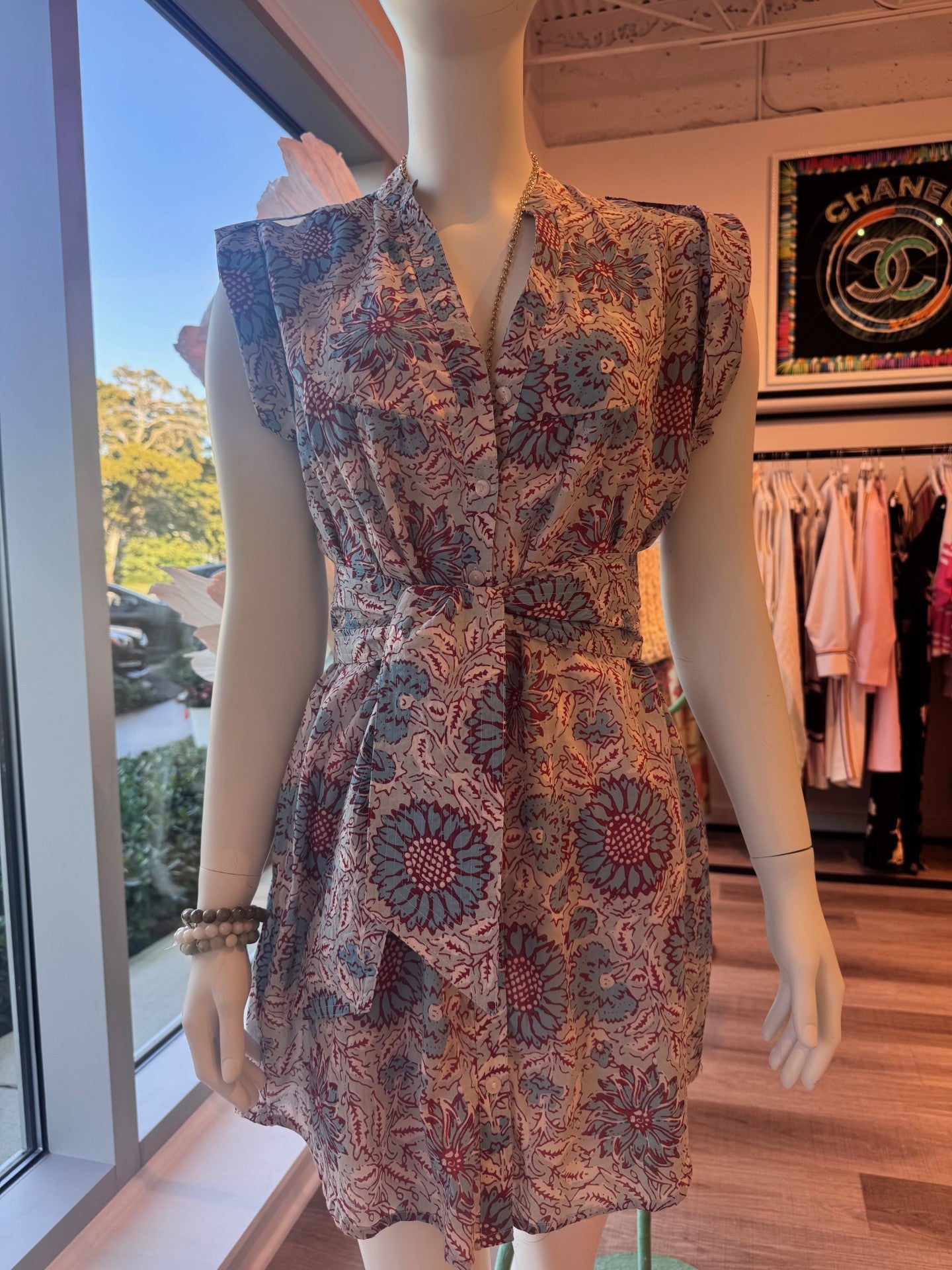 Kat Belted Mini Dress