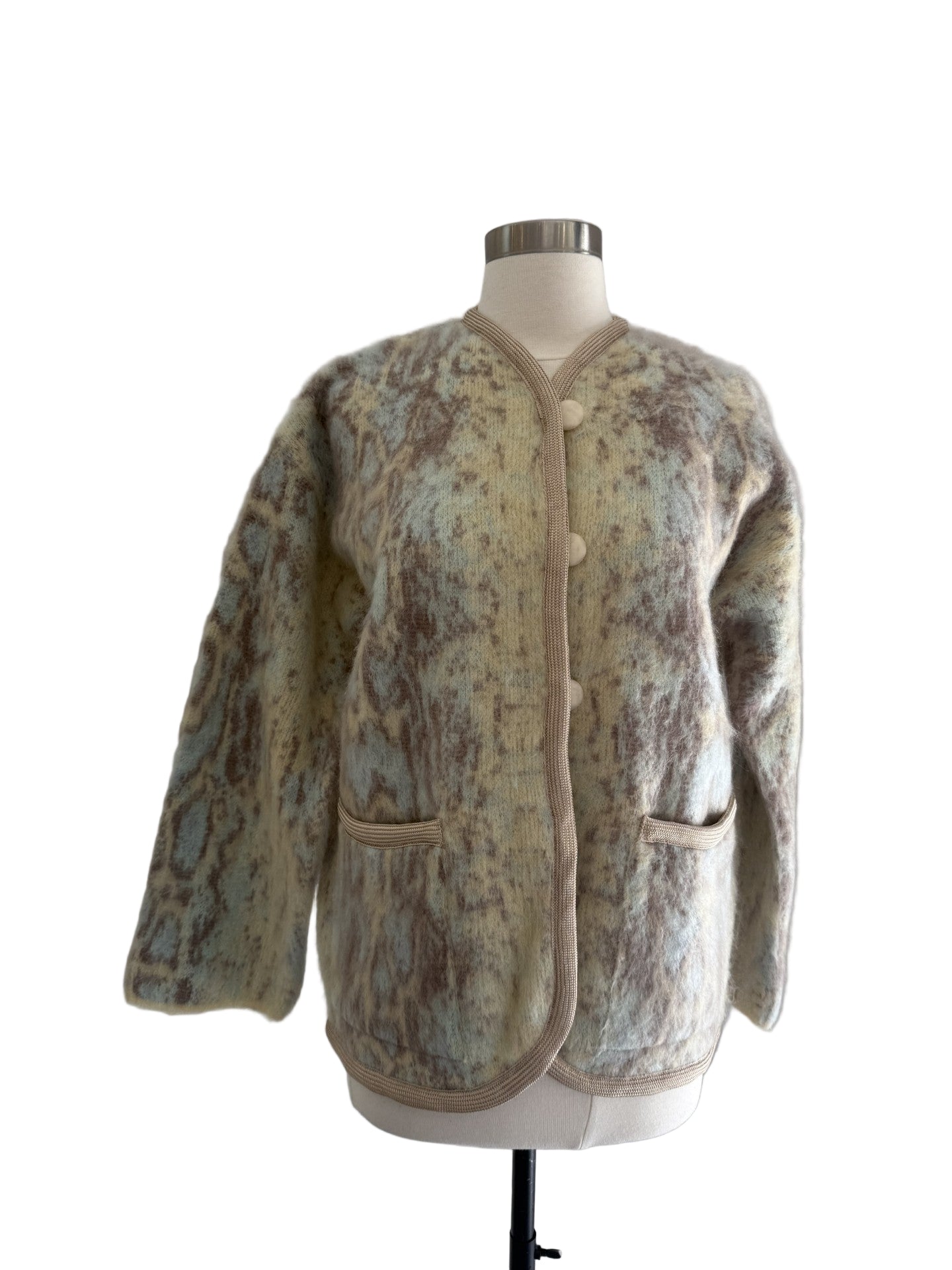 Plumes de Python Alpaca Coat