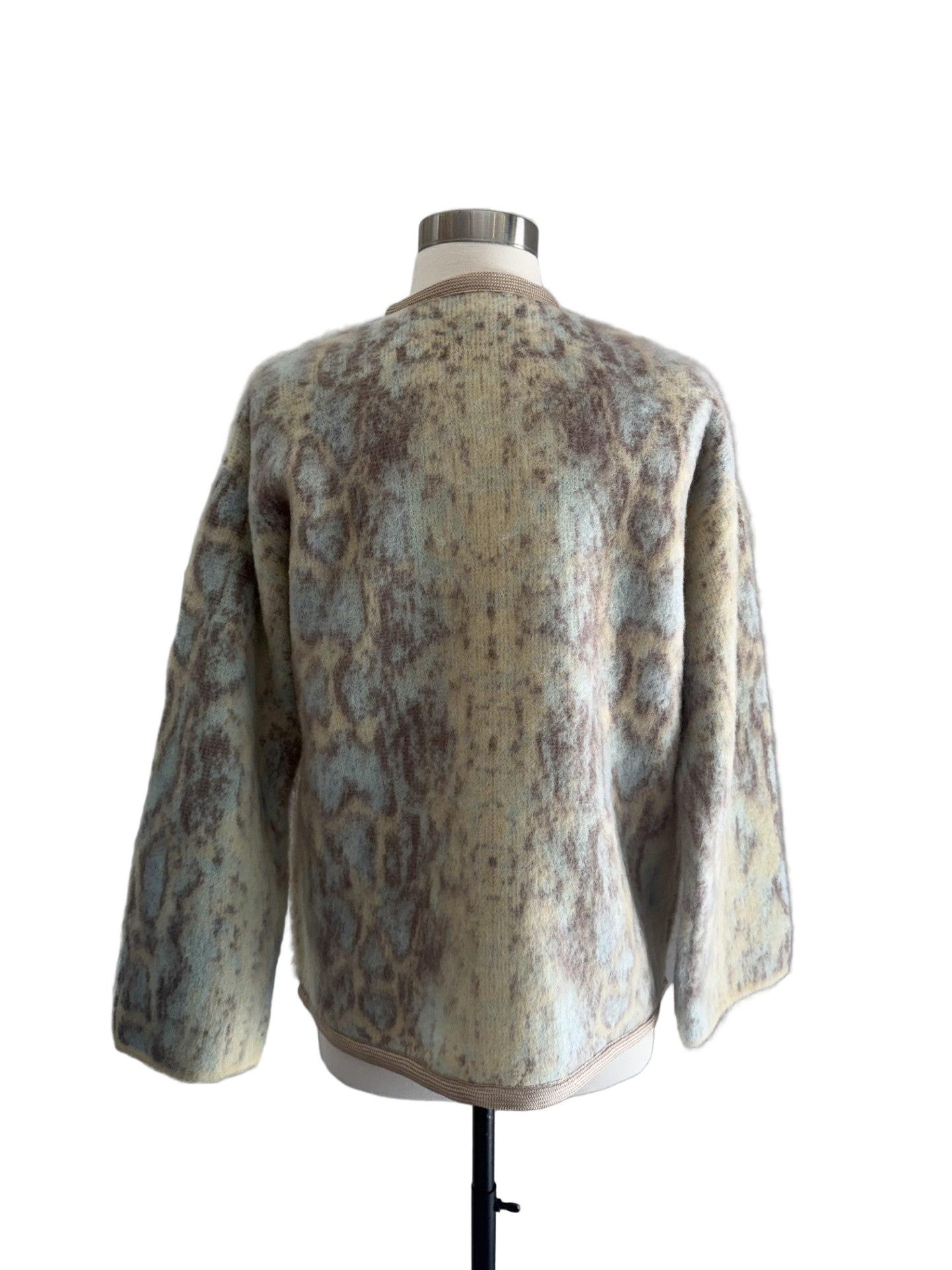Plumes de Python Alpaca Coat