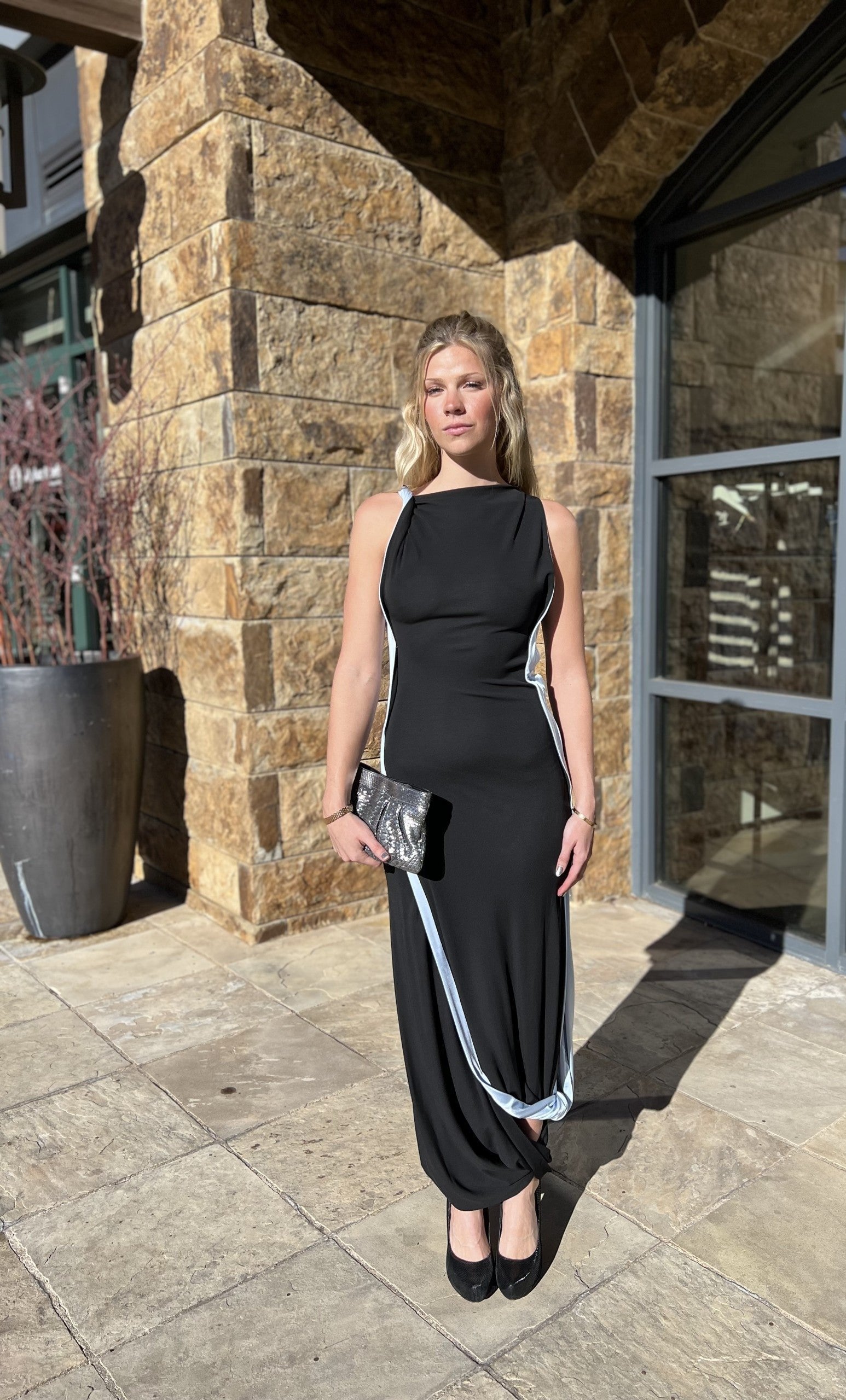 Double Layer Jersey Dress