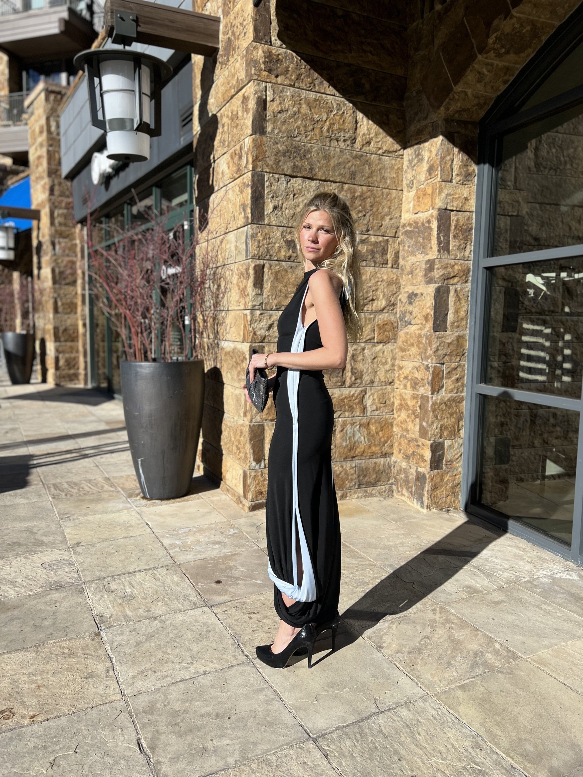 Double Layer Jersey Dress