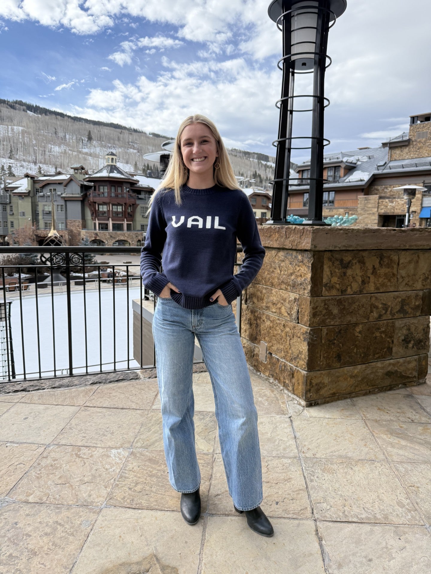 Classic Crewneck Vail Sweater