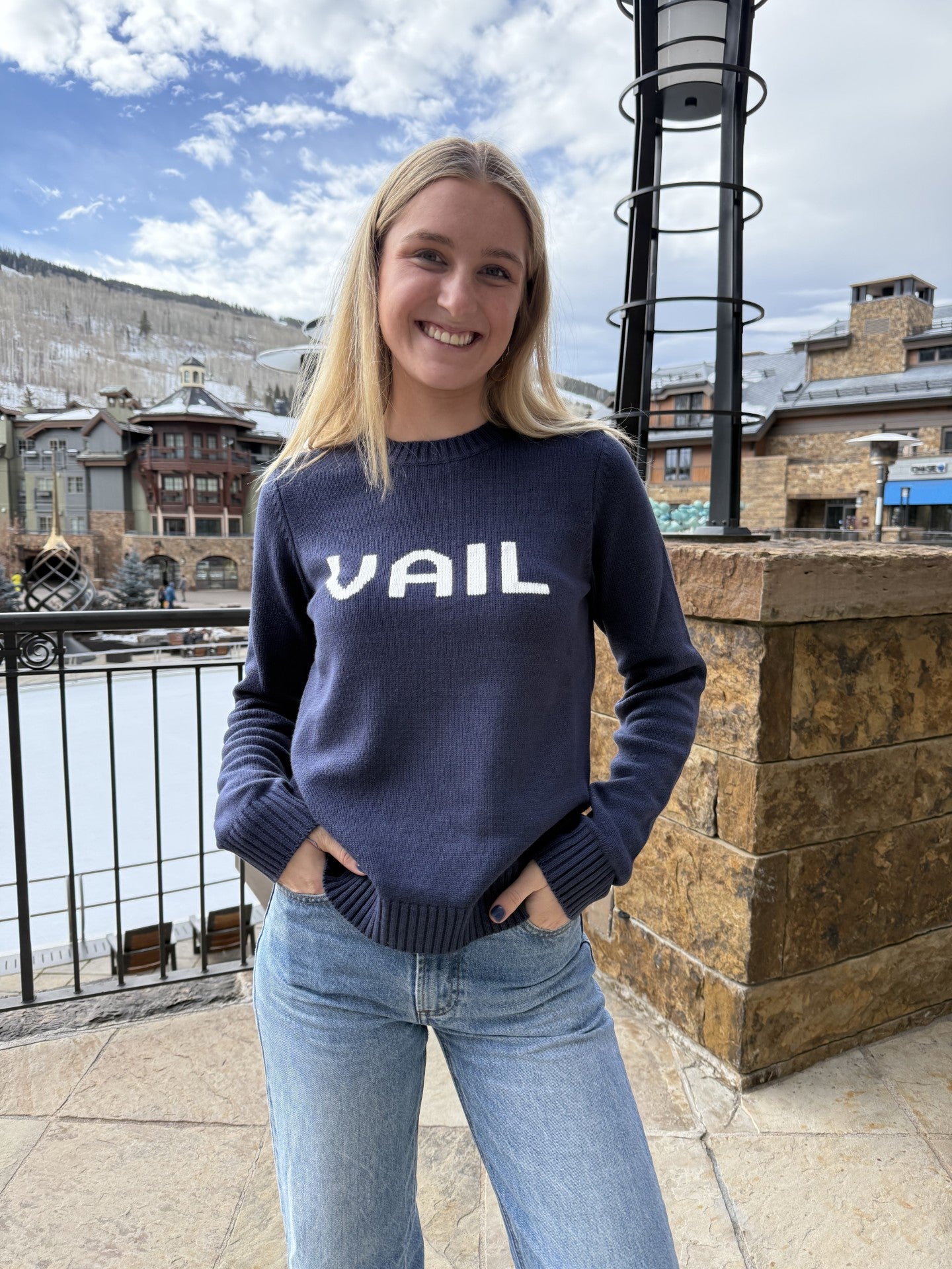 Classic Crewneck Vail Sweater