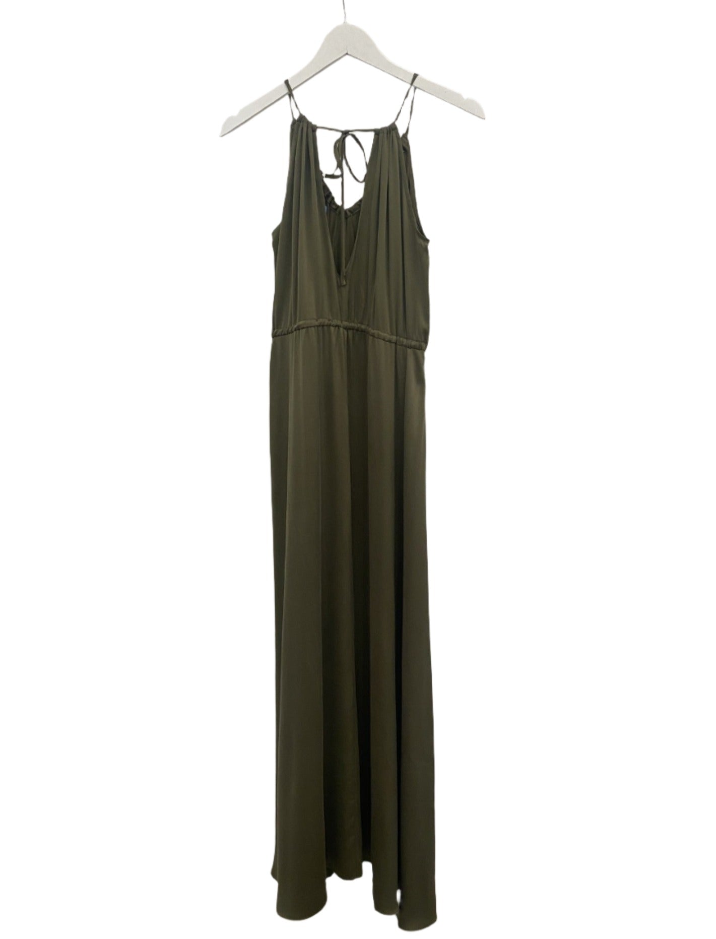 Claude V-Neck Cinched Maxi Dress